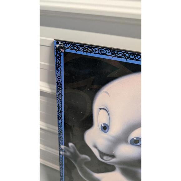 Vintage Casper The Friendly Ghost Wood Panel Wall Art Large Poster Size - Picture 14 of 15